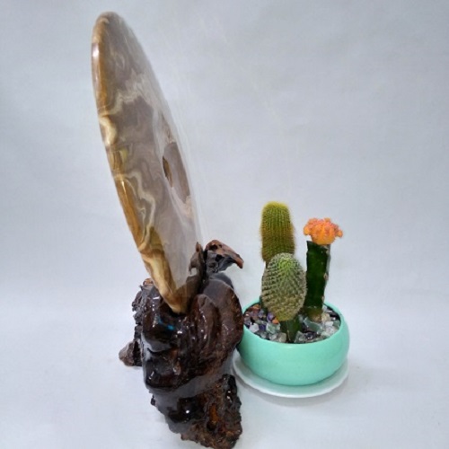 Đồng điếu đá phong thủy Canxit