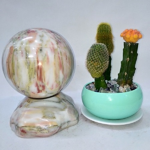 Quả cầu phong thủy đa sắc