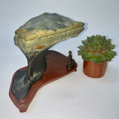 Đá cảnh tự nhiên Suiseki SK002