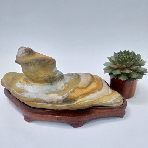 Đá cảnh tự nhiên Suiseki SK014