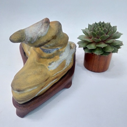 Suiseki-Đá tự nhiên mô tả phong cảnh SK014