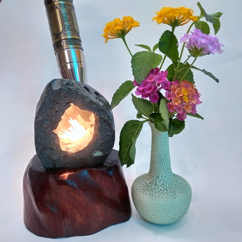 Hoa ưu đàm đá phong thủy Aragonit