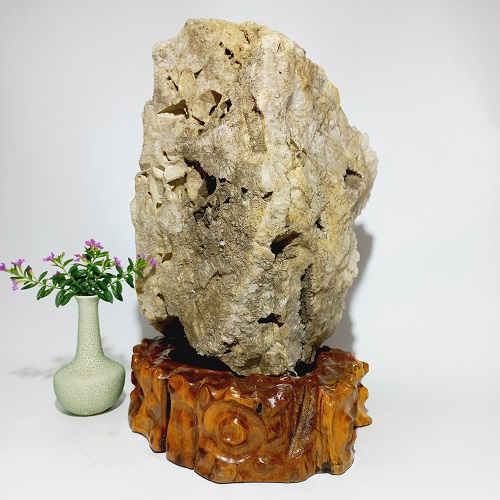 Đá phong thủy thạch anh tinh thể thiên nhiên