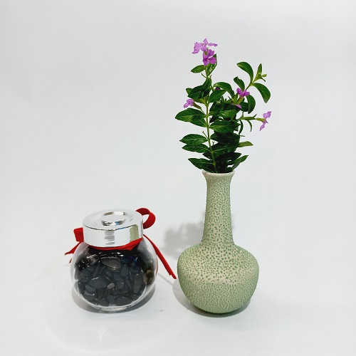 Hũ thạch anh tài lộc đá phong thủy