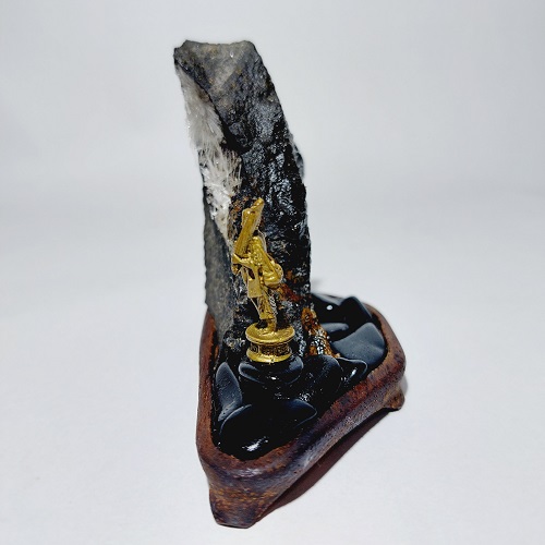 Hoa ưu đàm phong thủy đá Aragonit HD007