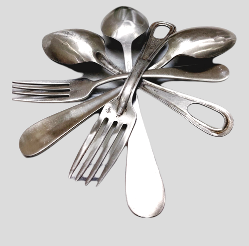 Muỗng nĩa inox US-Korea xưa 1