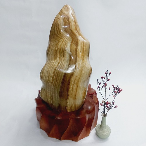 Cây đá phong thủy vân gỗ