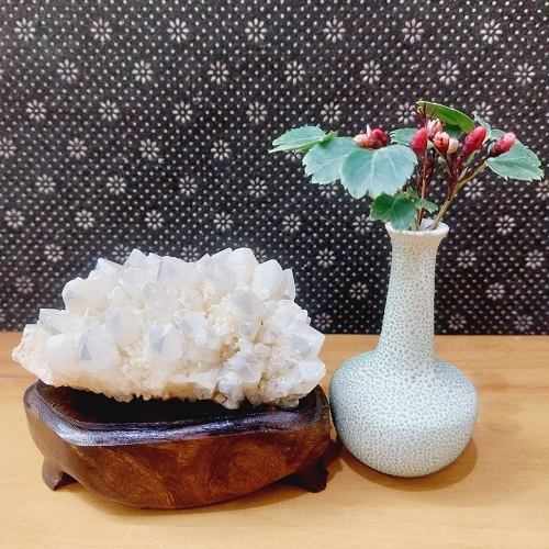 Đá phong thủy thạch anh TA033